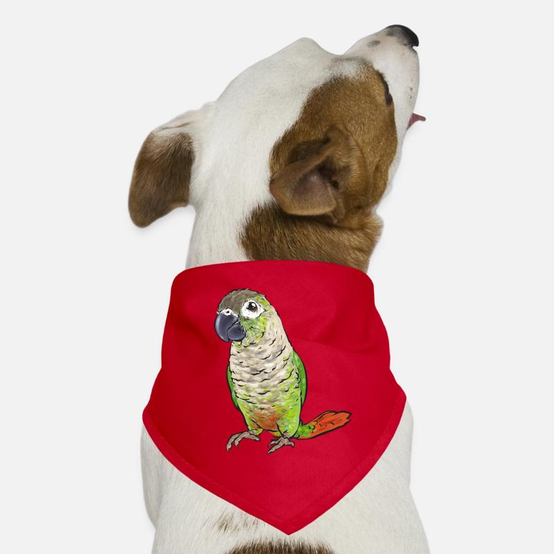 Molinasittich Papagei Vogel Sittich Hunde-Bandana