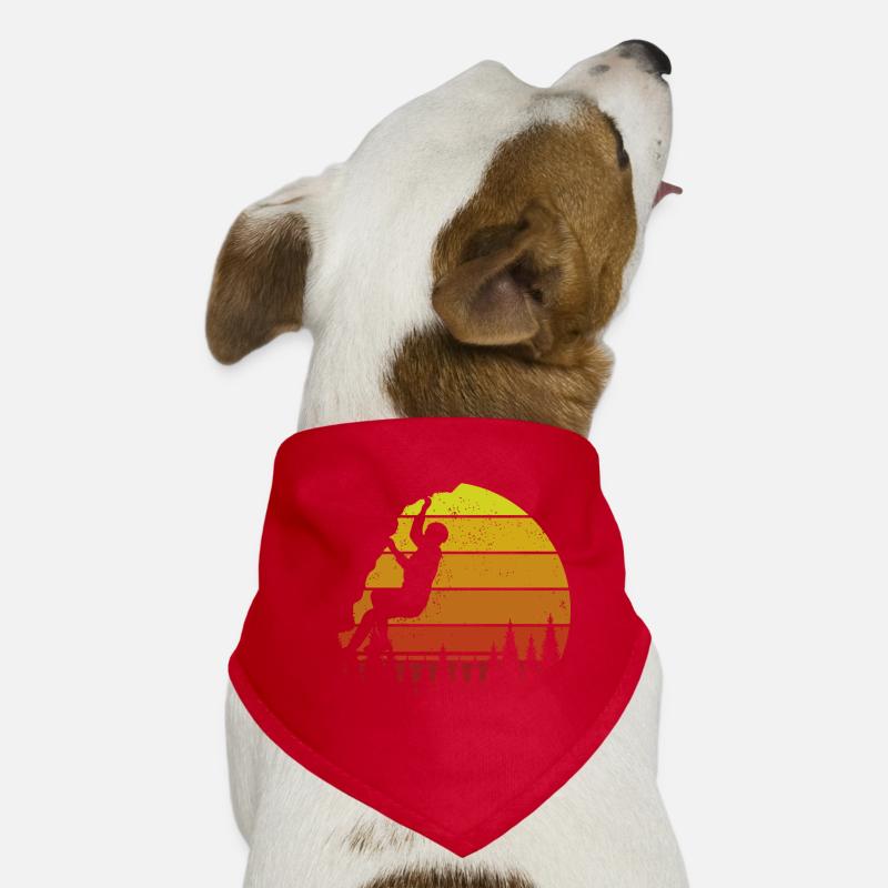 Escalade Montagne Bloc Climble Climber Bandana pour chien