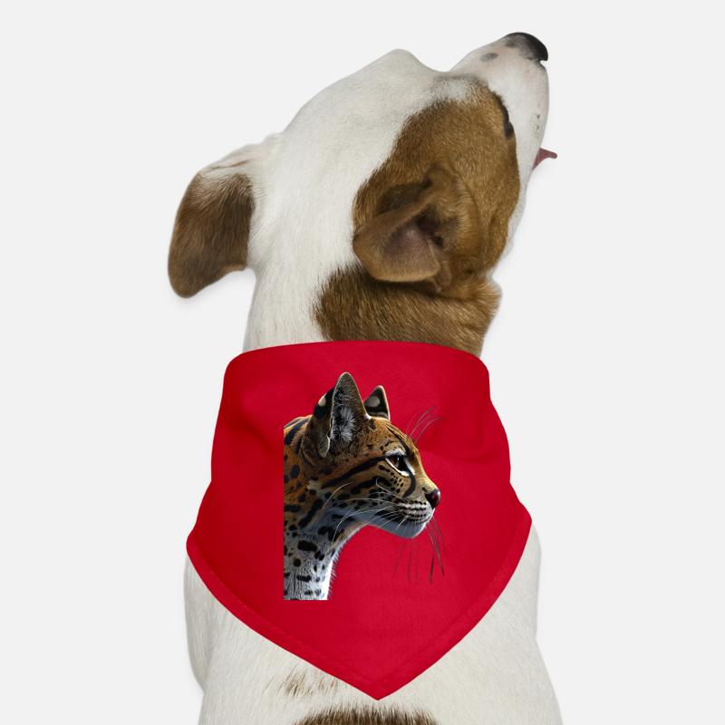 Ozelot Hunde-Bandana