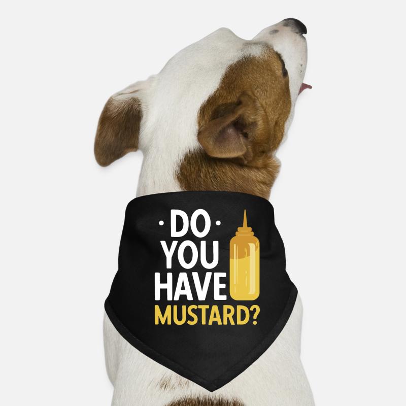 Senf Mustard Hunde-Bandana