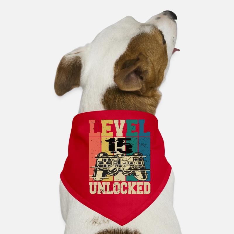 Level 18 Unlocked Dog Bandana