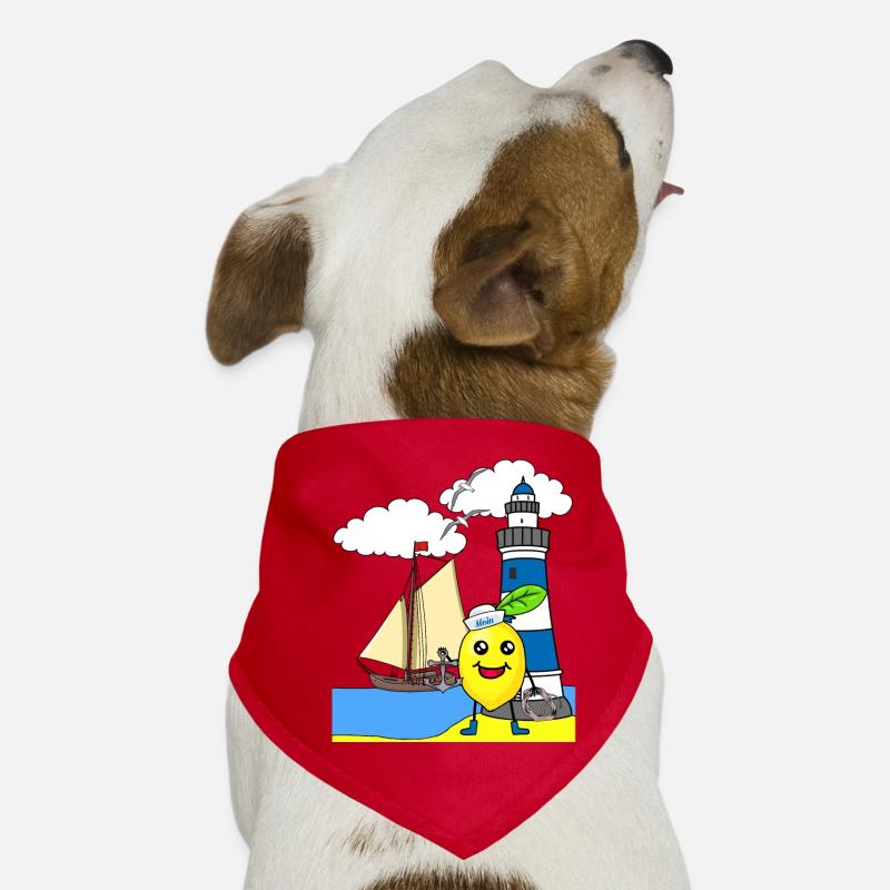 Seemann Zitrone sauer Seefahrt Matrosen Seemänner Hunde-Bandana