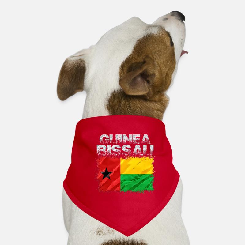 Guinée-Bissau Bandana pour chien