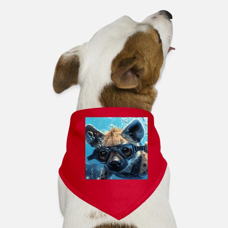 Hyène Bandana pour chien