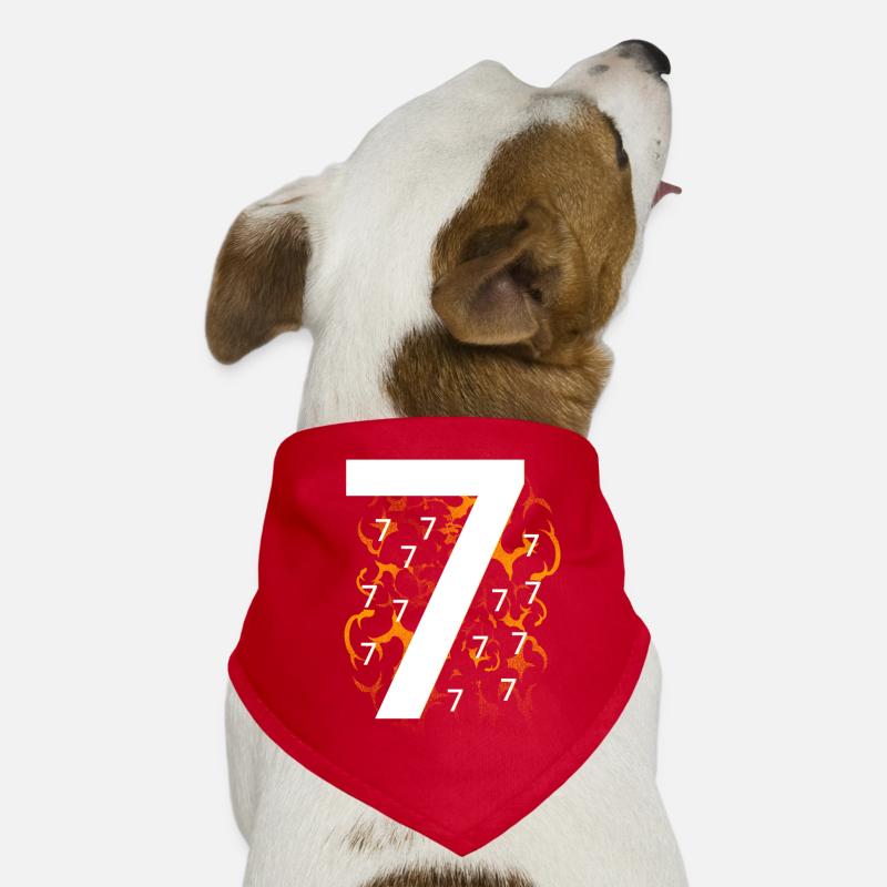 Many sevens Dog Bandana