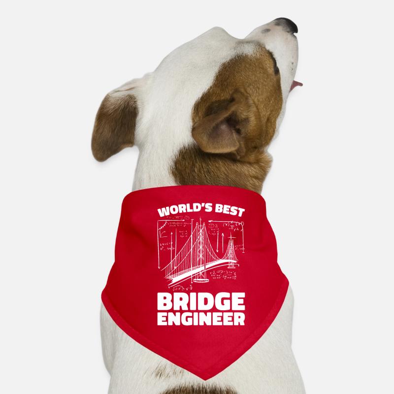 Bridge Engineer Bridge Construction Civil Engineering Dog Bandana