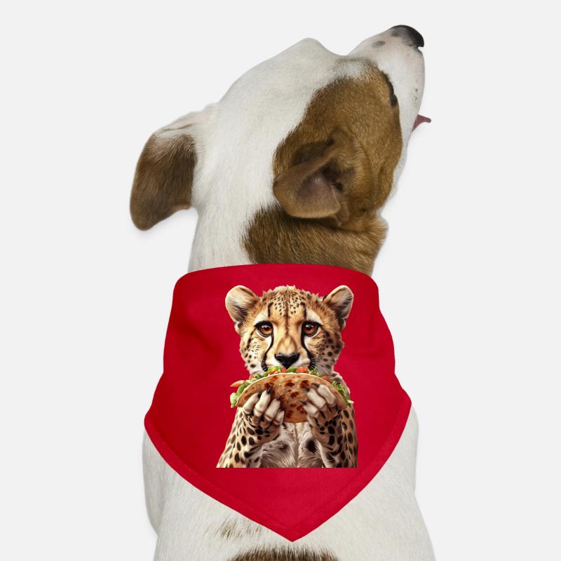 Guépard Bandana pour chien