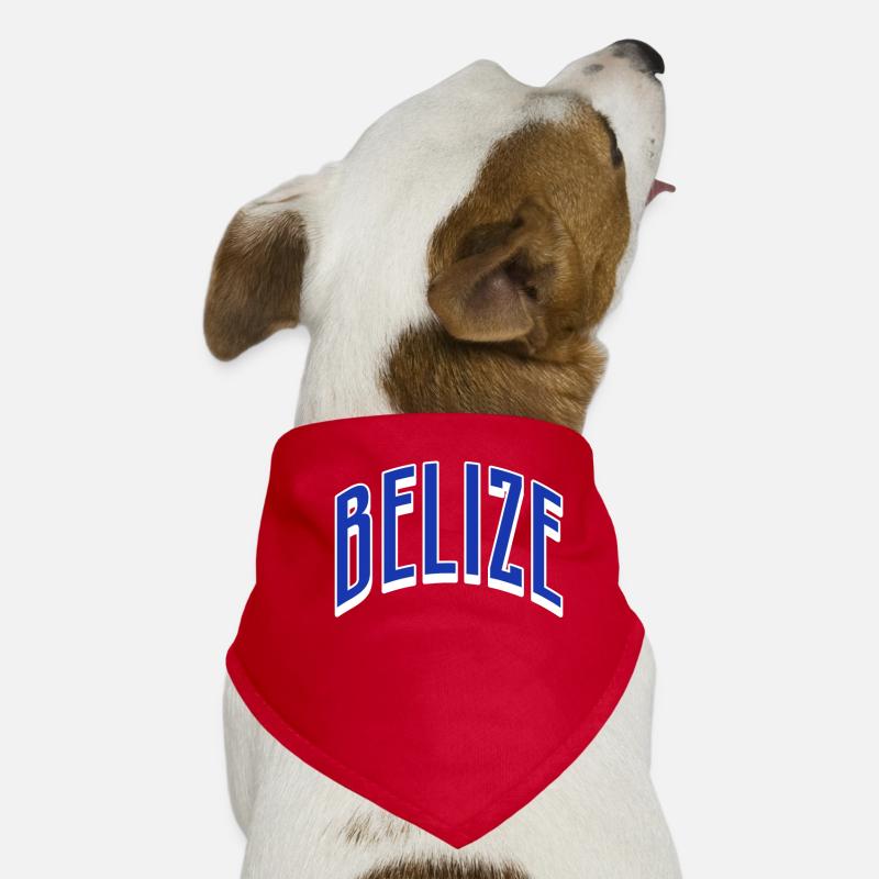 Belize Latino Belizer Belizerin Maya Geschenk Hunde-Bandana