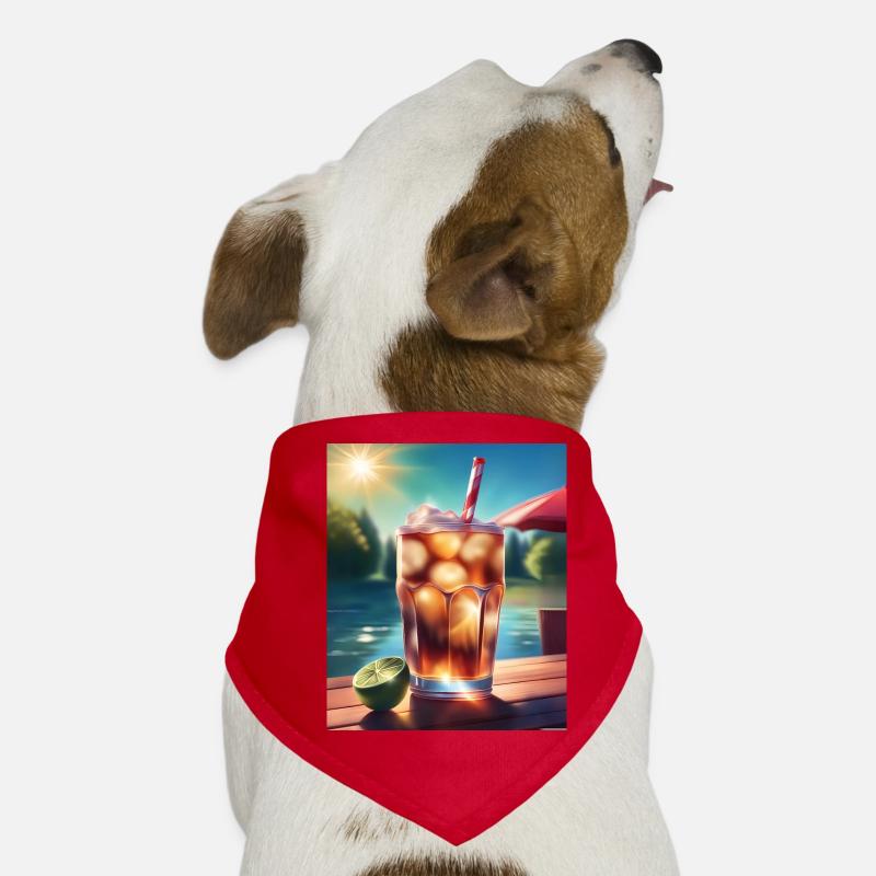 Kaltes Cola-Getränk Hunde-Bandana