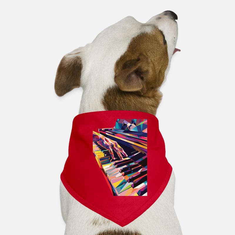 Piano Dog Bandana