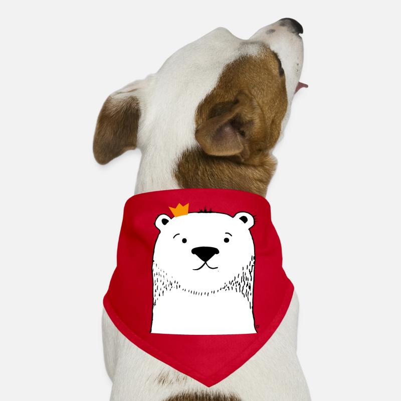 Theodore Eisbär Hunde-Bandana