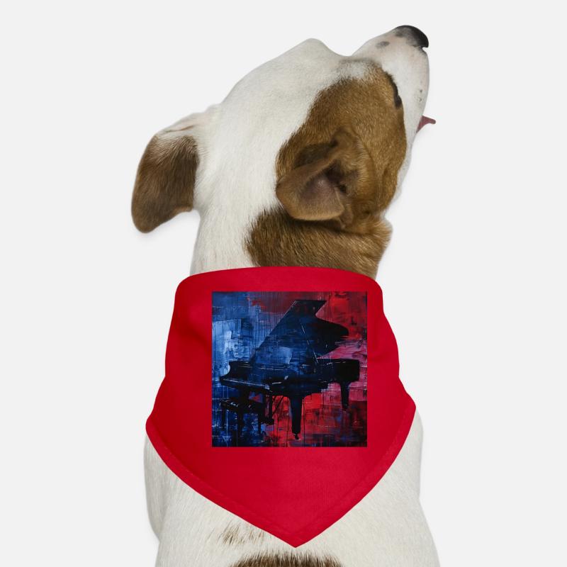 Piano Dog Bandana