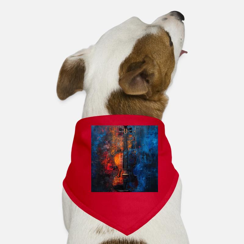 Violine Hunde-Bandana