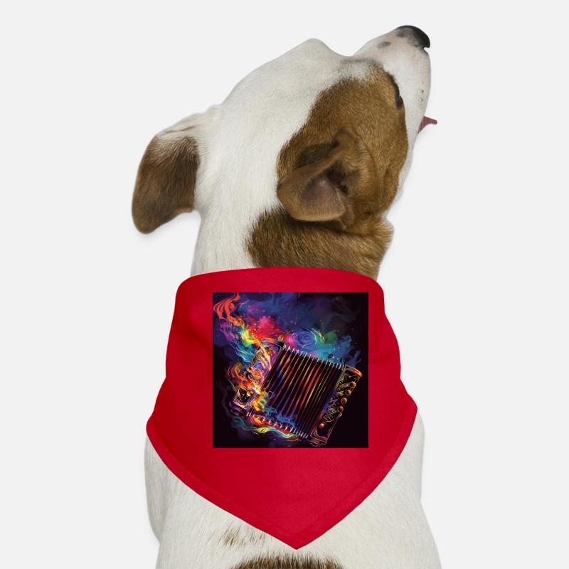 Accordion Dog Bandana