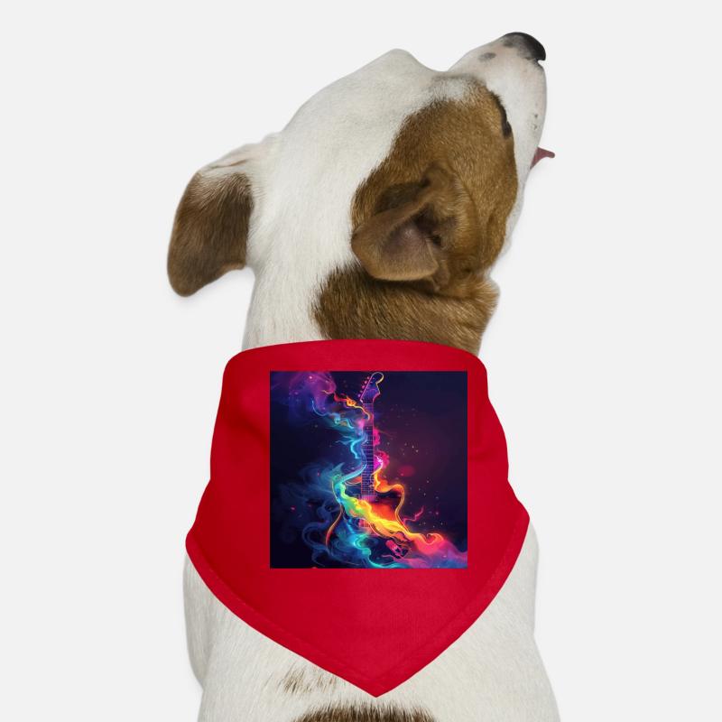 Guitar Dog Bandana