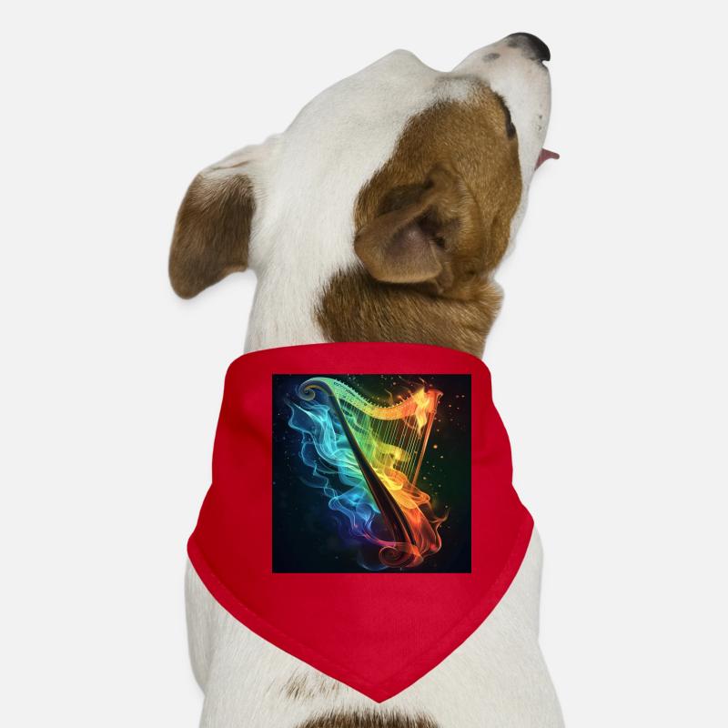 Harfe Hunde-Bandana