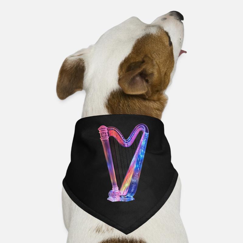 Harfe Hunde-Bandana