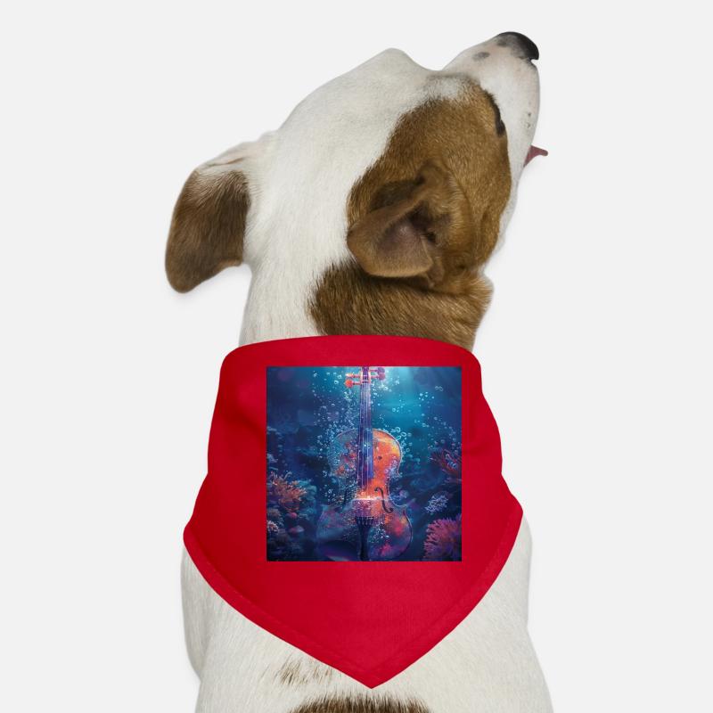 Violine Hunde-Bandana