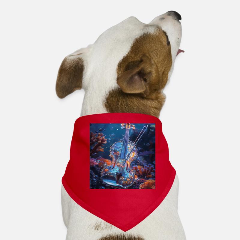 Violine Hunde-Bandana