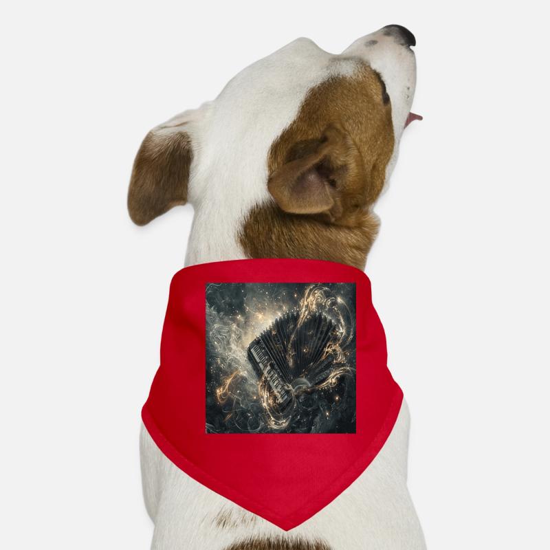 Akkordeon Hunde-Bandana