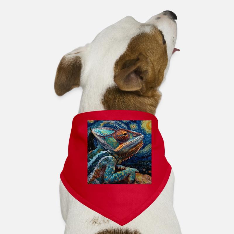 Chamäleon Hunde-Bandana