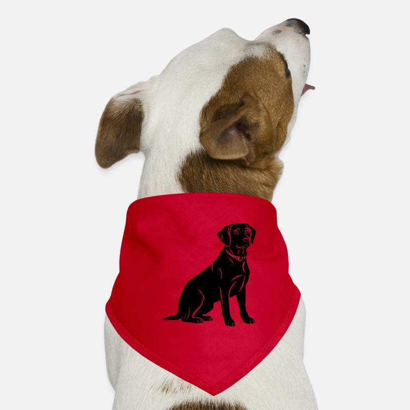 Labrador Hund Hunde-Bandana