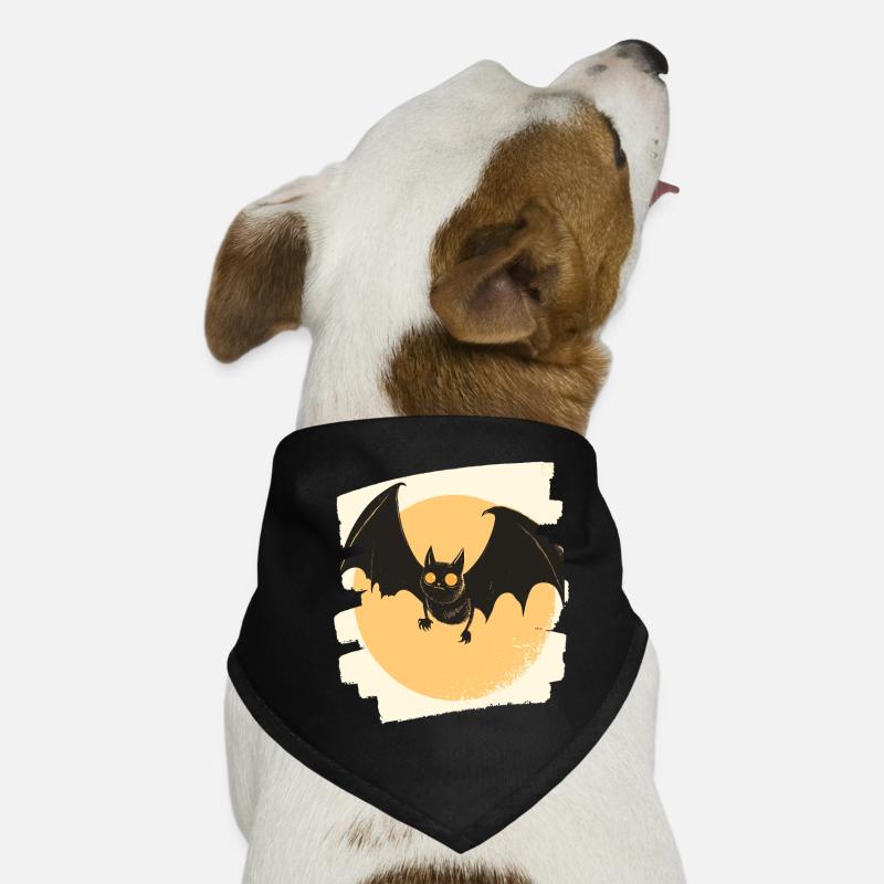 Chauve-souris rétro Bandana pour chien