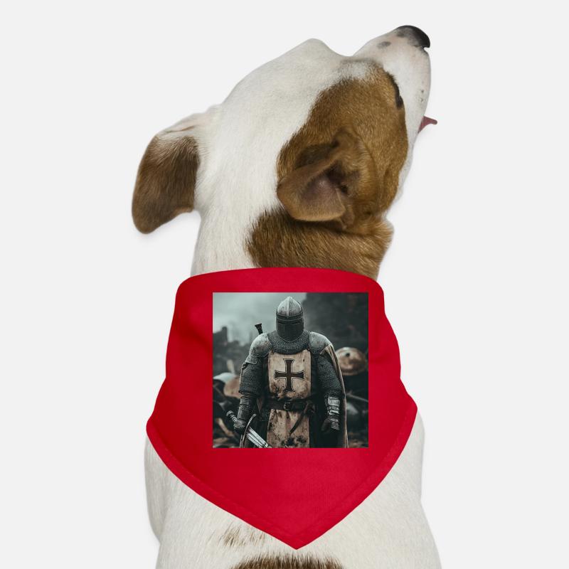 Soldat Krieger Hunde-Bandana