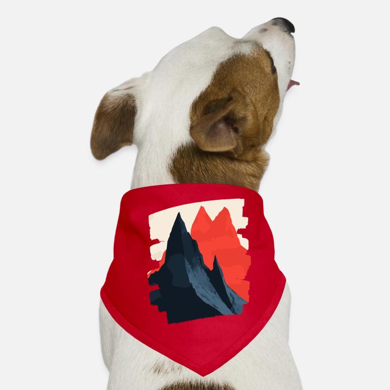 Berge Klettern Kletterer Wandern Hunde-Bandana