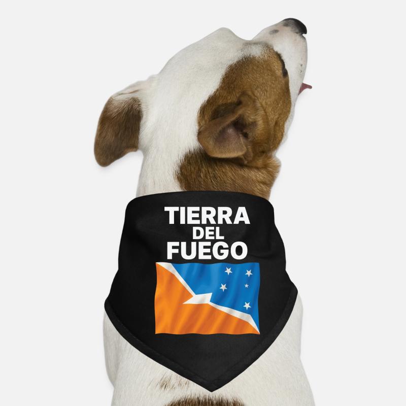 Feuerland Hunde-Bandana