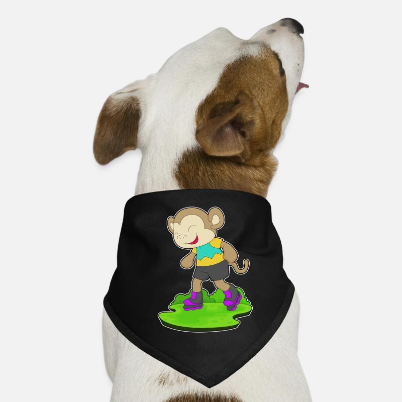 Affe Inline skating Inline skates Sport Hunde-Bandana