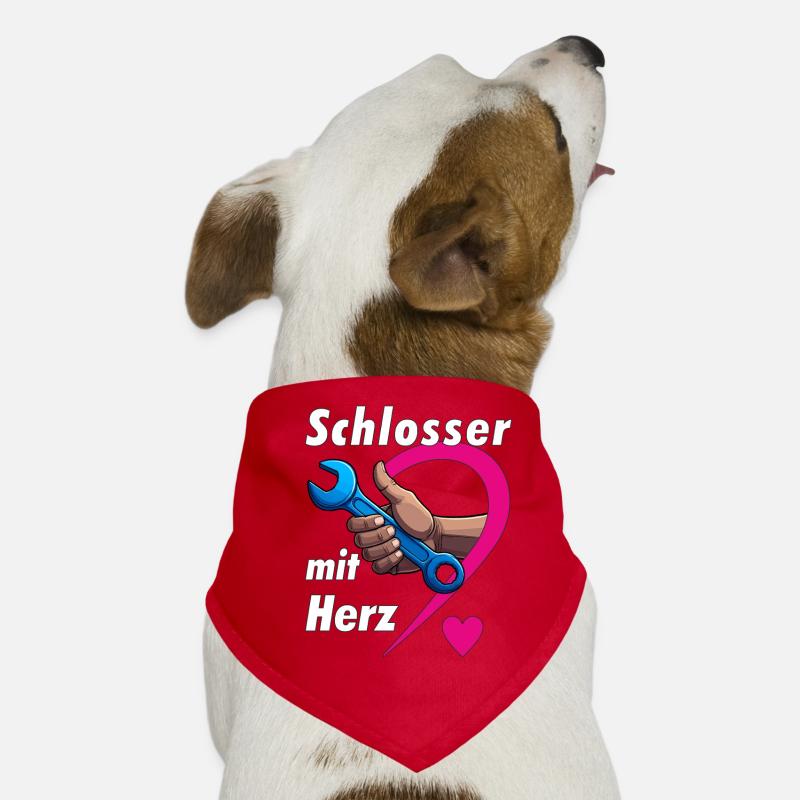 Locksmiths with HEART Dog Bandana