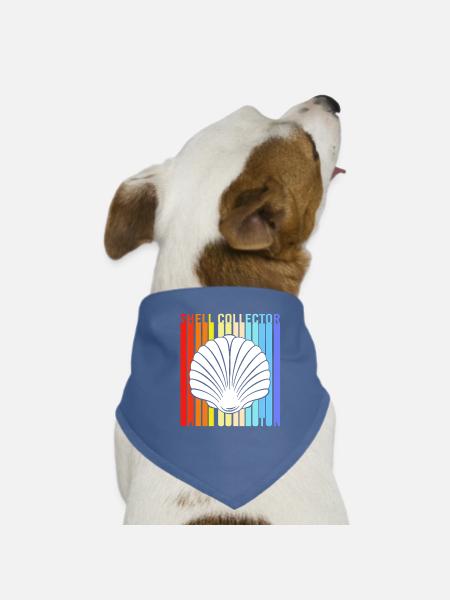 Shell Shell Collector - Dog Bandana - red - Front