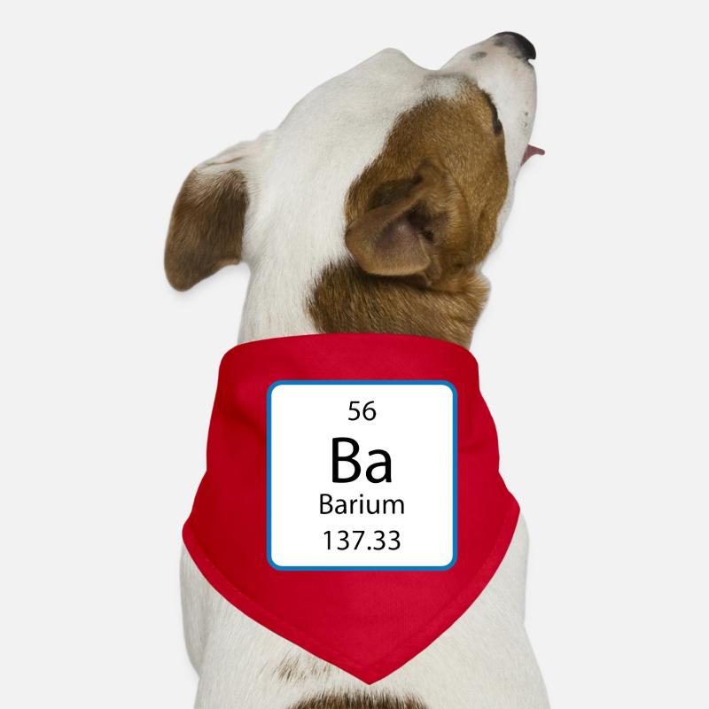 Ba Chemistry Periodic Table Hunde-Bandana