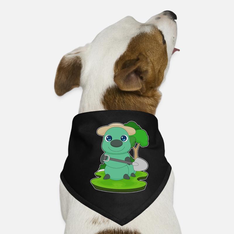 Raupe Gärtner Schaufel Garten Hunde-Bandana