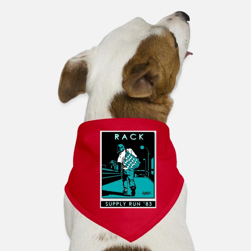 Course de Ravitaillement en Rack 83 Bandana pour chien