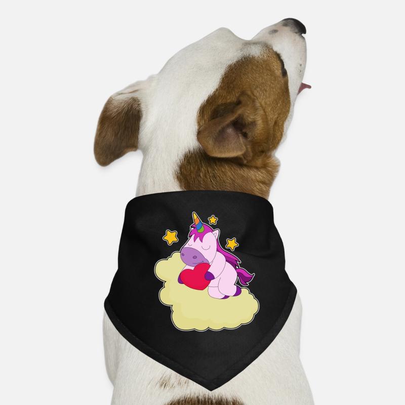 Unicorn Clouds Dog Bandana