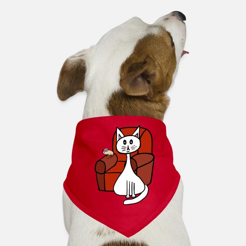 Pets Cat Mouse Cats Mice Dog Bandana