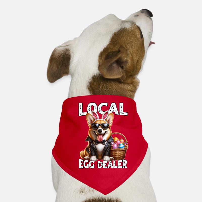 Easter Corgi Egg Dealer Dog Bandana