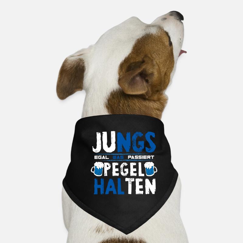Jungs Pegel halten Hunde-Bandana