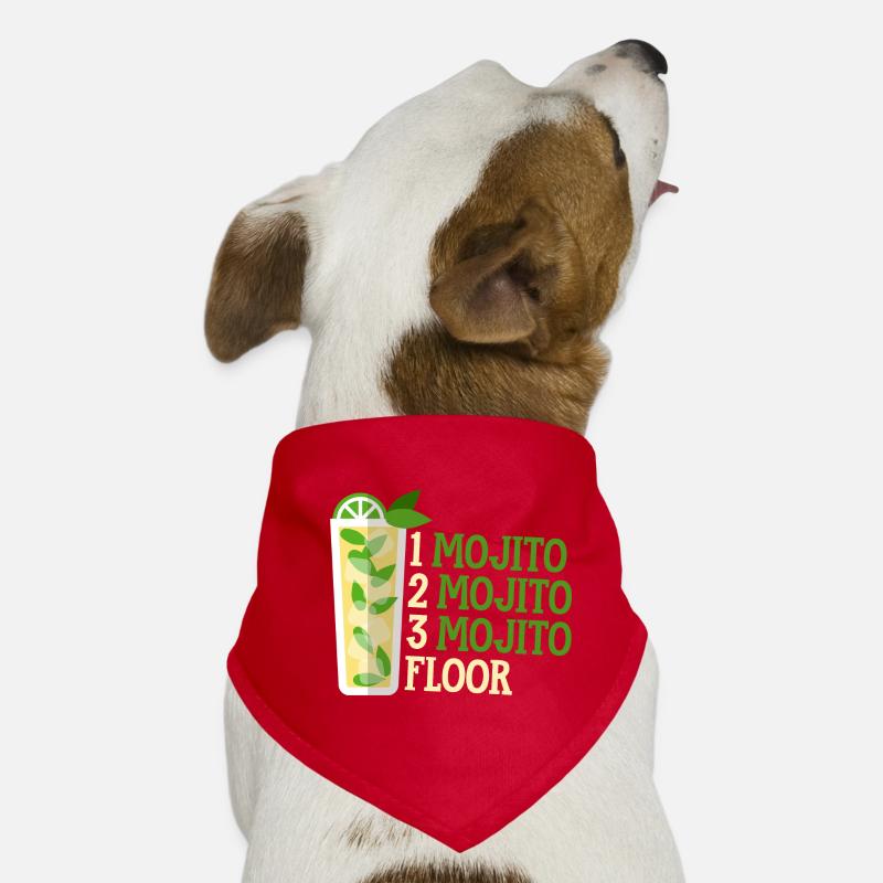 One Mojito Two Mojito Three Mojito Floor 2 Hunde-Bandana