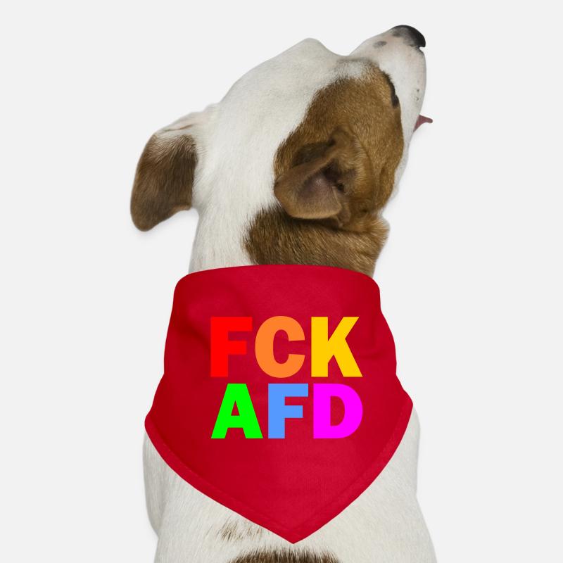 Fck afd Hunde-Bandana