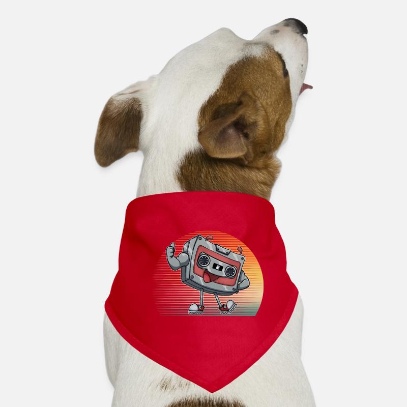 Kassette Hunde-Bandana