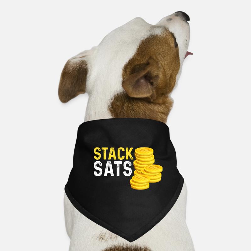 Stack sats Bandana pour chien