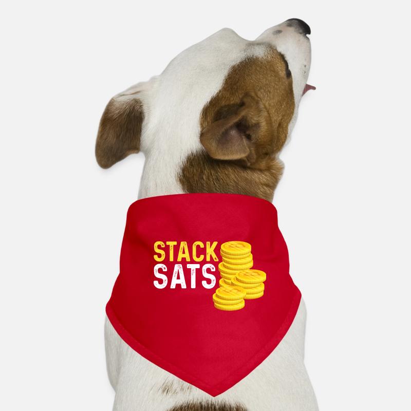 Stack sats Dog Bandana