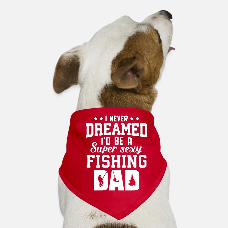 Fishing Dad Hunde-Bandana