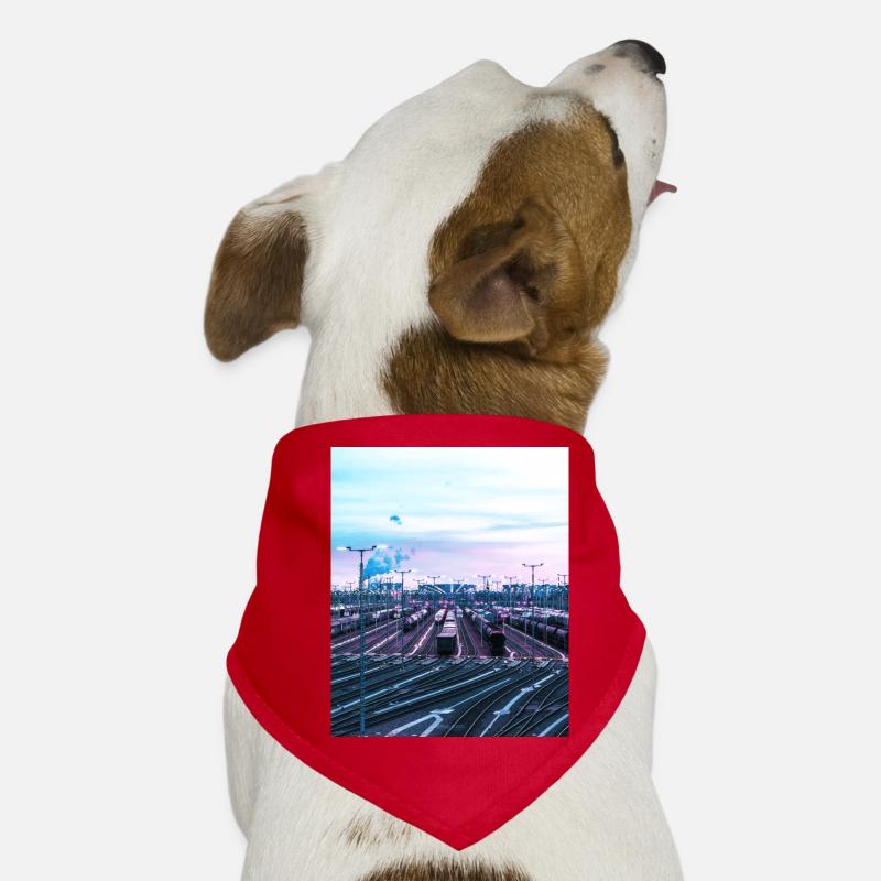 Bahnhof Hunde-Bandana