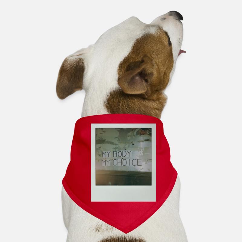Mon corps Mon choix Bandana pour chien