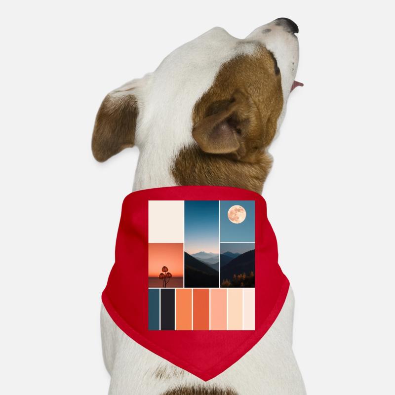 Gebirge Hunde-Bandana