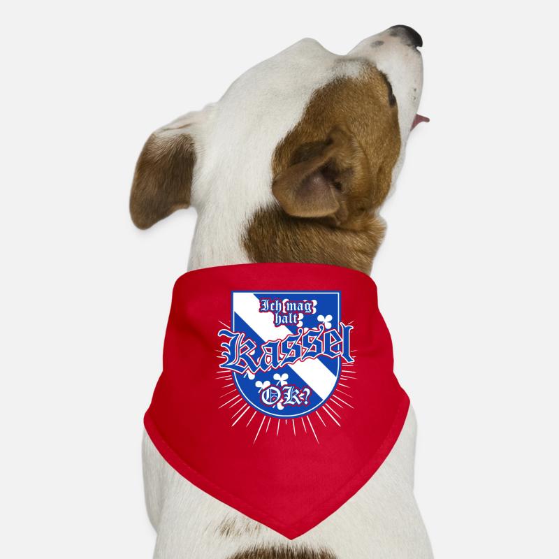 Ich mag Kassel Hunde-Bandana